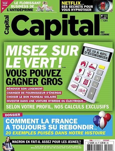 BUILDING' ART EST DANS LE MAGAZINE CAPITAL D'AVRIL 2021