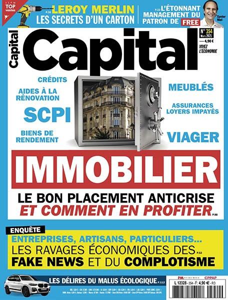 BUILDING' ART EST DANS LE MAGAZINE CAPITAL DE MARS 2021